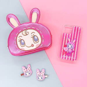 メゾピアノ メタリックポーチ ベリエちゃん ベリエちゃんメタリックポーチ(F ピンク): ジュニア - ナルミヤ