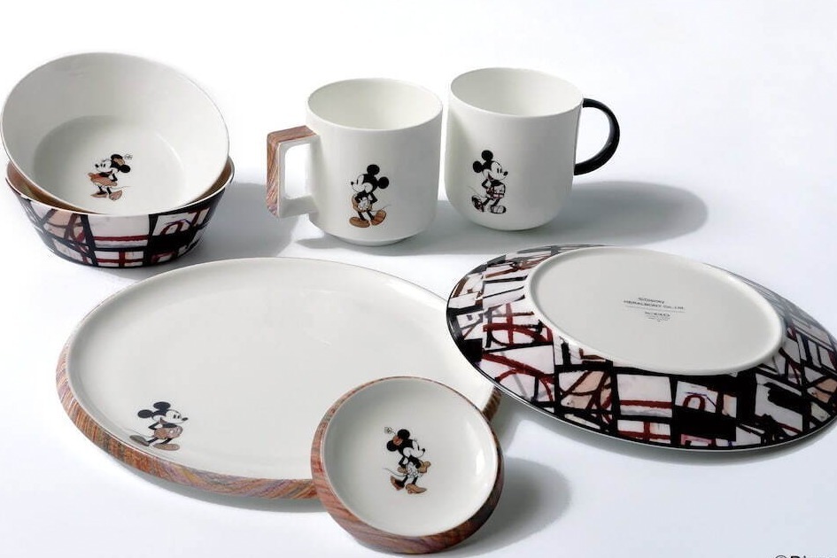 ミニーマウス｜食器ブランド・ニッコー”アート作品”着想の「ミッキーマウス＆ミニーマウス」テーブルウェア