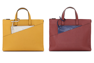 フェンディのトートバッグ「セレリア(SELLERIA)」に新色イエロー＆テラコッタが登場