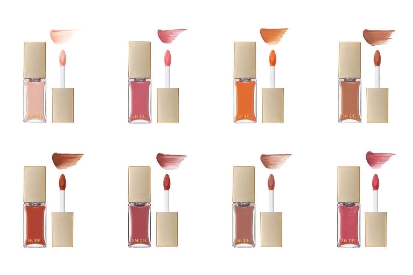 スナイデル ビューティ春コスメ新作「ティントリップ」“みずみずしく潤う”オレンジベージュやピンク