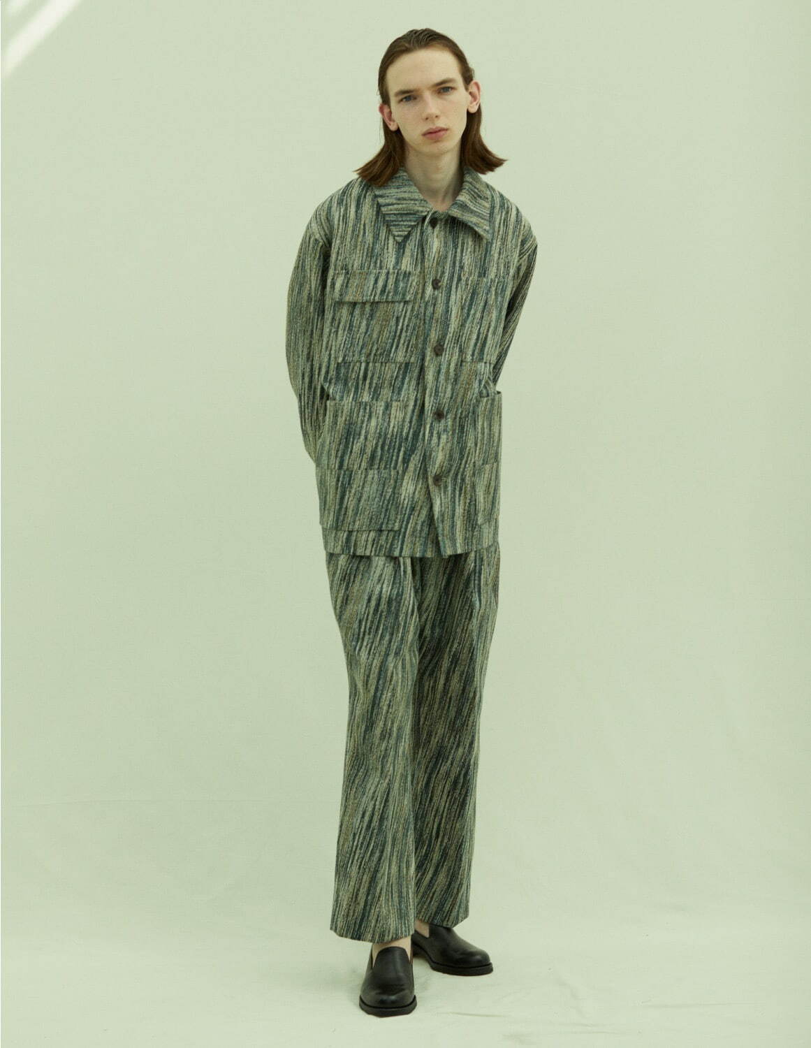 JACQUARD COVERALL JACKET 71,500円