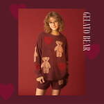 ジェラート ピケ”くま＆ハート柄”のクリスマスルームウェア、銀座三越の限定ショップで｜写真1