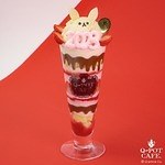 Q-pot CAFE.の新春スイーツ、“紅白”アフタヌーンティー＆“白うさぎ”ストロベリーパフェ｜写真9