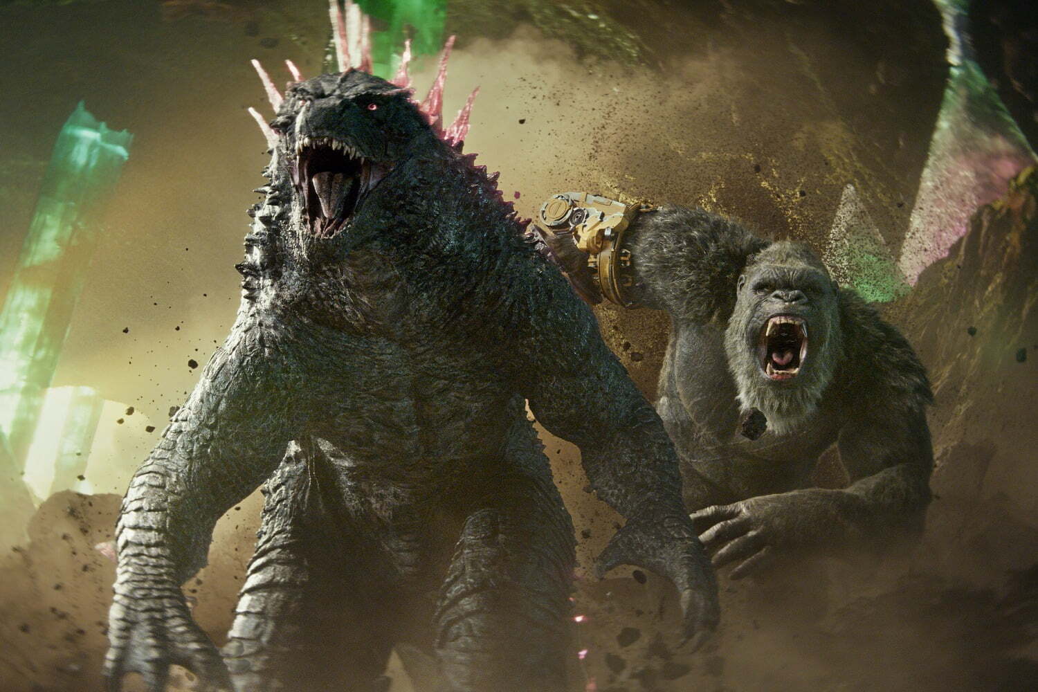 映画『ゴジラxコング 新たなる帝国』二大モンスターの新たな冒険、未知の脅威を描く
