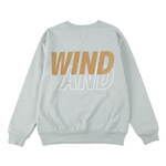 ウィンダンシーのブランドロゴ入りクルーネックスウェット、両面に“ガゼットステッチ”｜写真15