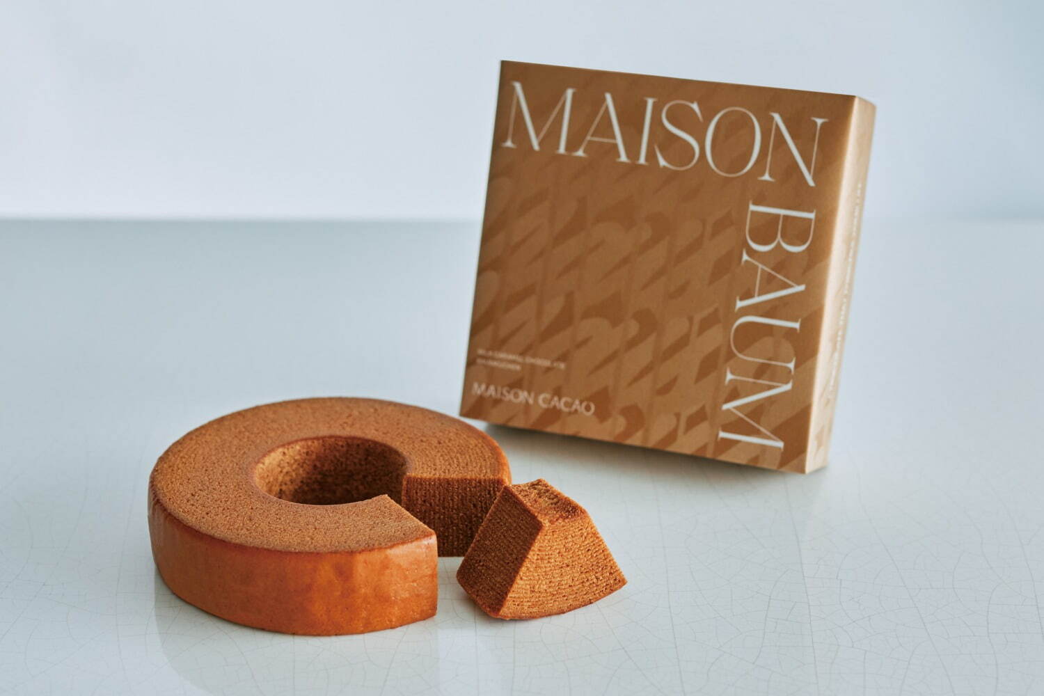 「MAISON BAUM チョコレートキャラメルバウムクーヘン」2,700円