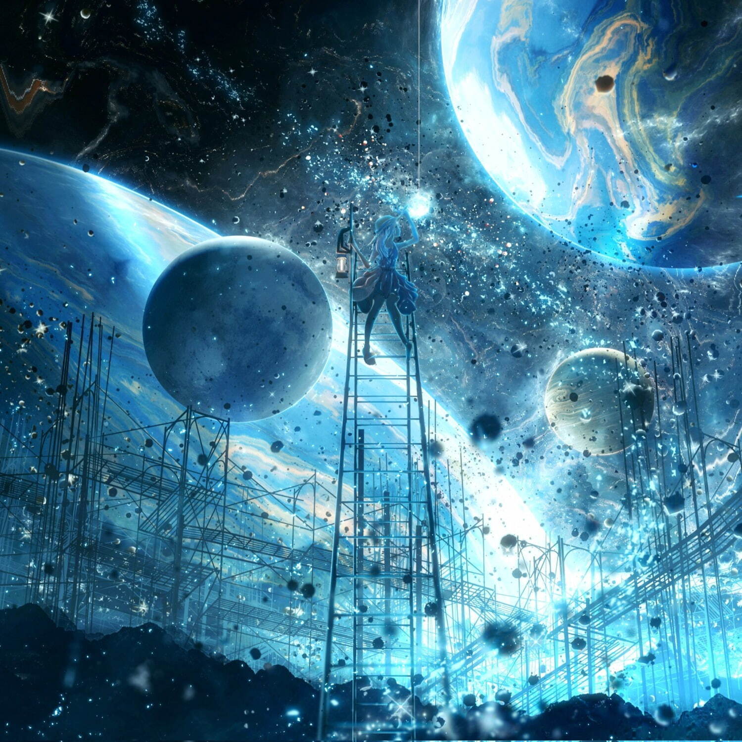 宙フェス夜市＆宙の絵師展」博多阪急で 星＆宇宙モチーフのグッズ販売やイラスト展、星空観察会も ファッションプレス