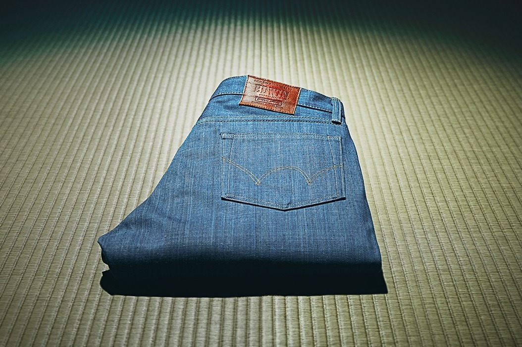 エドウイン新デニムパンツ、深い色落ちを楽しめる本藍染 - 原宿店6周年記念で