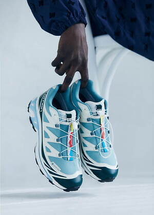 KITH×サロモンのスニーカー、コラボ限定色のゴアテックス搭載「XT-6 