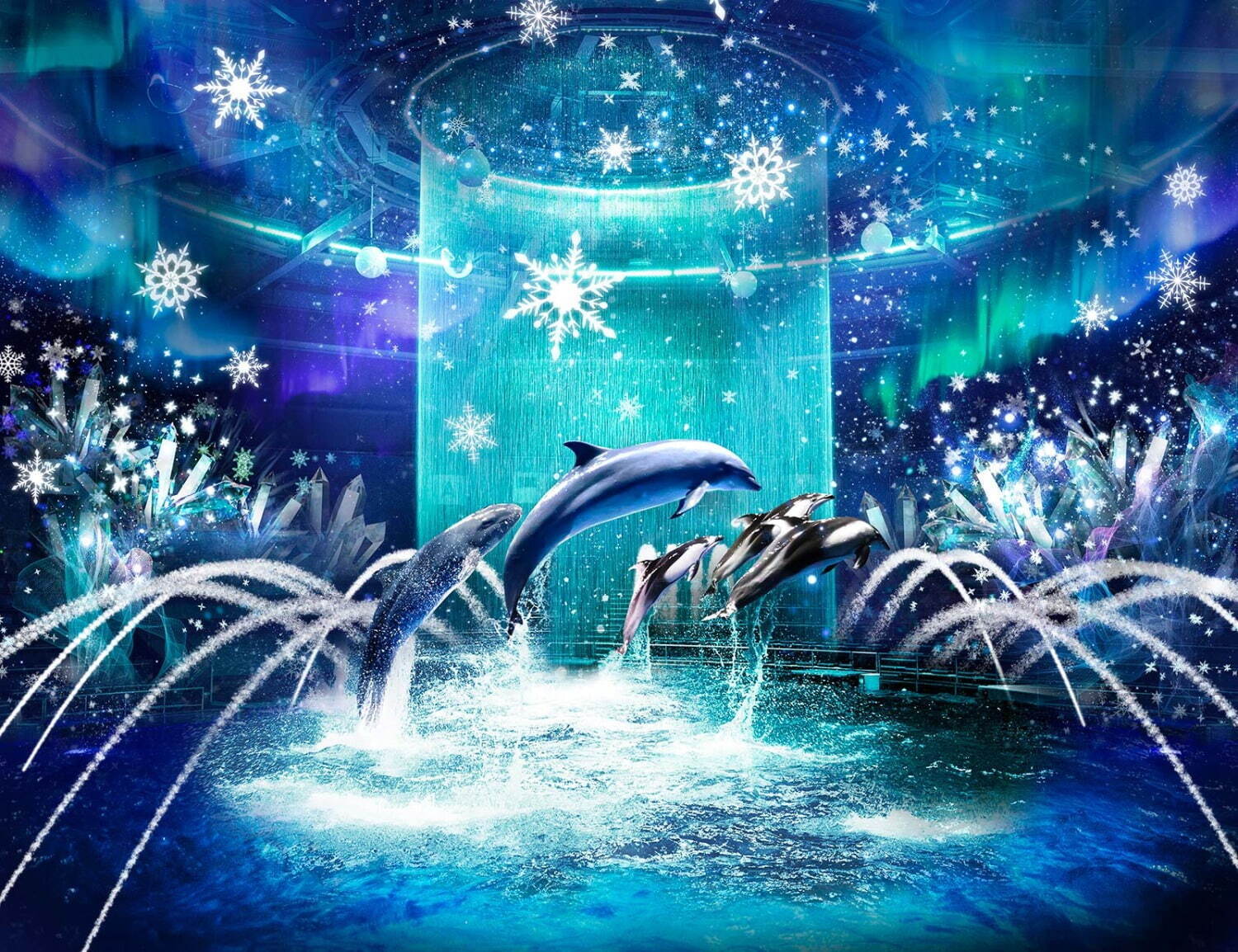 マクセル アクアパーク品川「ネイキッド スノーアクアリウム」幻想的な雪景色を楽しむ冬の水族館｜写真11