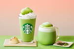 スターバックス(Starbucks Coffee) 抹茶玄米茶 もち フラペチーノ ジャパニーズ チャイ ティー ラテ｜写真1