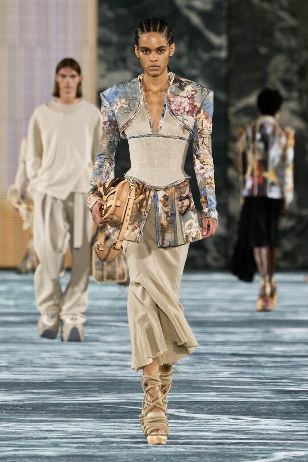 BALMAIN バルマン Multicolor スカート レディース 春夏2023 AF1LB190KE04SCT  ia