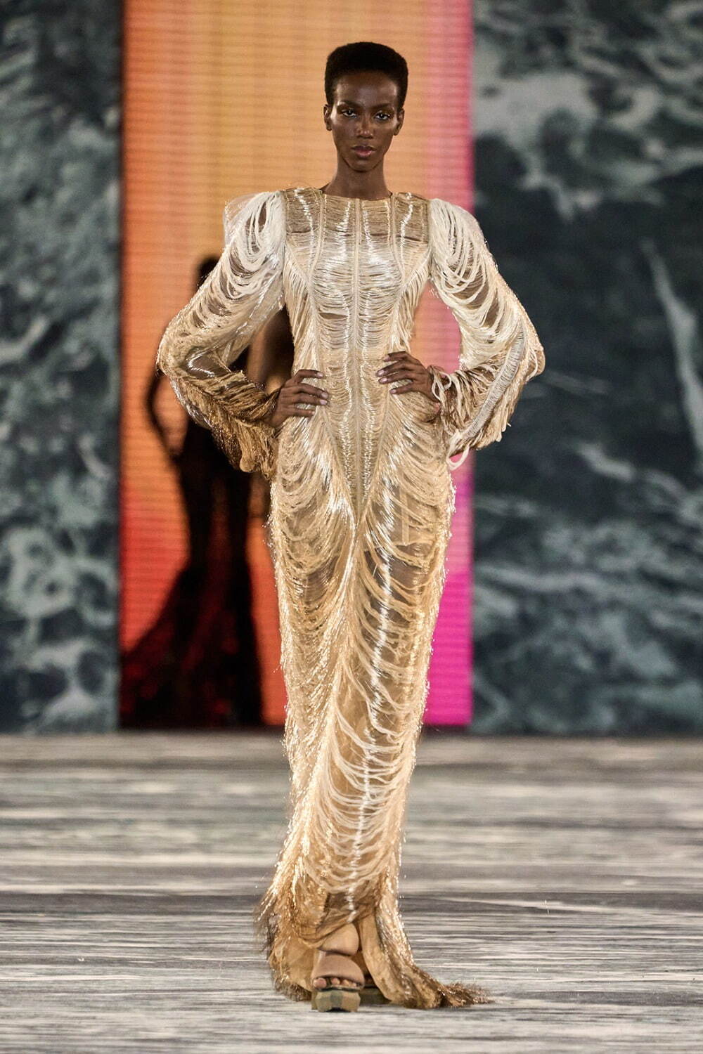 バルマン クチュール(BALMAIN COUTURE) 2023年春ウィメンズコレクション  - 写真7