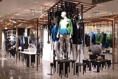 ディーゼル、新宿伊勢丹に限定ストアをオープン - アーティスト岡本光市が空間演出