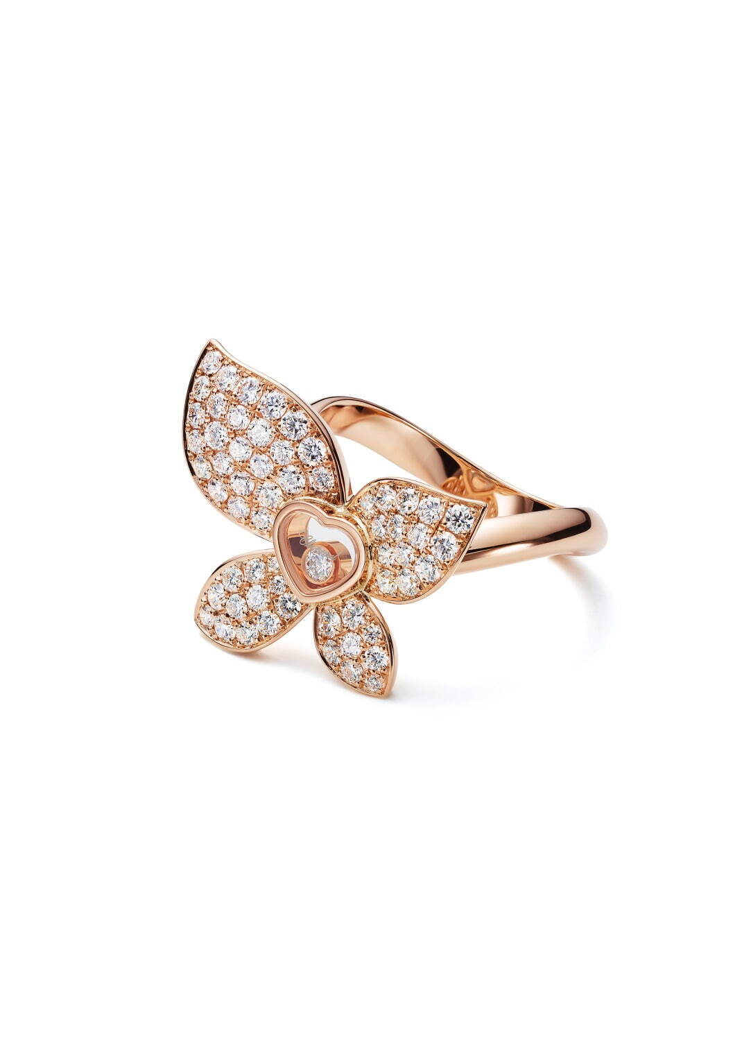 ショパール“ダイヤモンド揺れる”蝶モチーフのリング＆ネックレス、マライア・キャリーとコラボ｜写真11