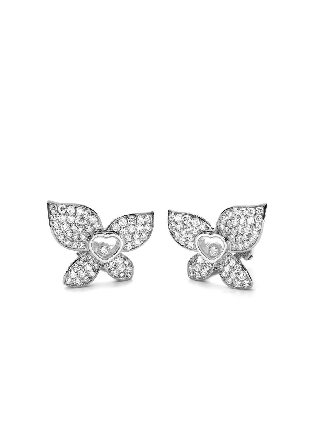 ショパール“ダイヤモンド揺れる”蝶モチーフのリング＆ネックレス、マライア・キャリーとコラボ｜写真9