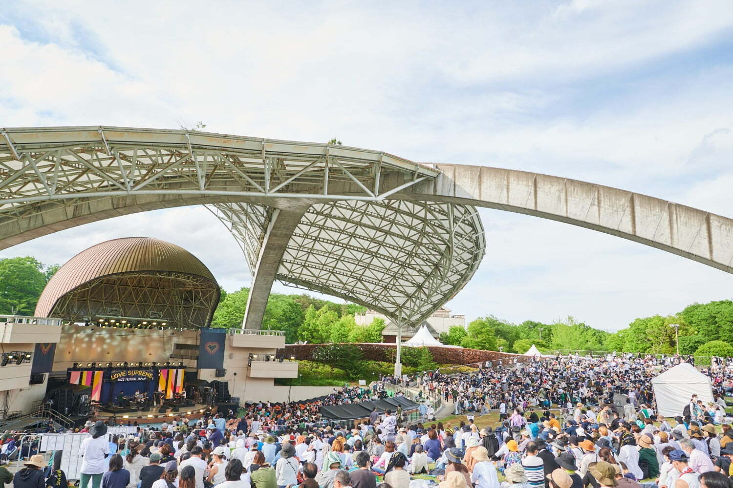 GREEN｜音楽フェス「ラブ シュプリーム ジャズ フェスティバル 2023」埼玉・秩父ミューズパークで