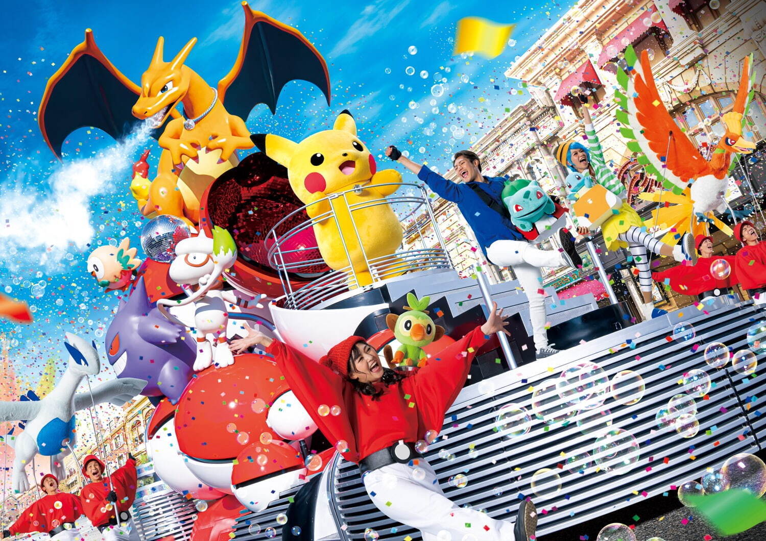 USJ「NO LIMIT! パレード」マリオ＆ポケモンのフロートが初競演、パーク史上最大規模｜写真3