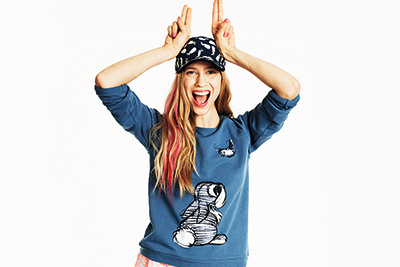 ディズニー×ポール & ジョー シスター バンビモチーフのスウェットシャツやドレス発表