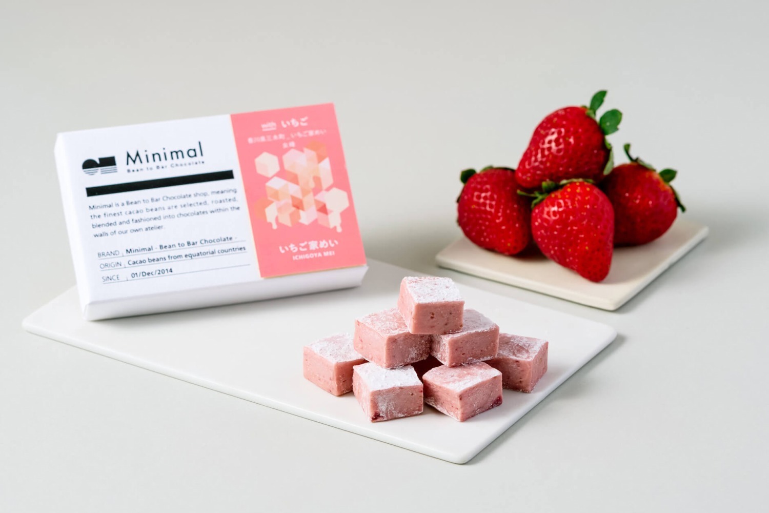 ミニマル ザ ベイキング 代々木上原,ミニマル 富ヶ谷本店「生チョコレート 苺 -いちご家めい-」