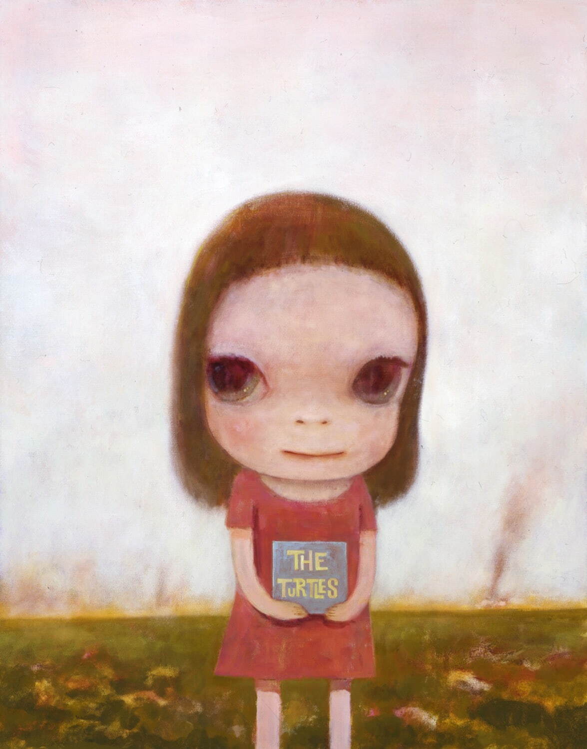 奈良美智 《Eve of Destruction》 2006年　カンヴァスにアクリル絵具　117.0×91.0cm　©Yoshitomo Nara
［第1期展示予定］