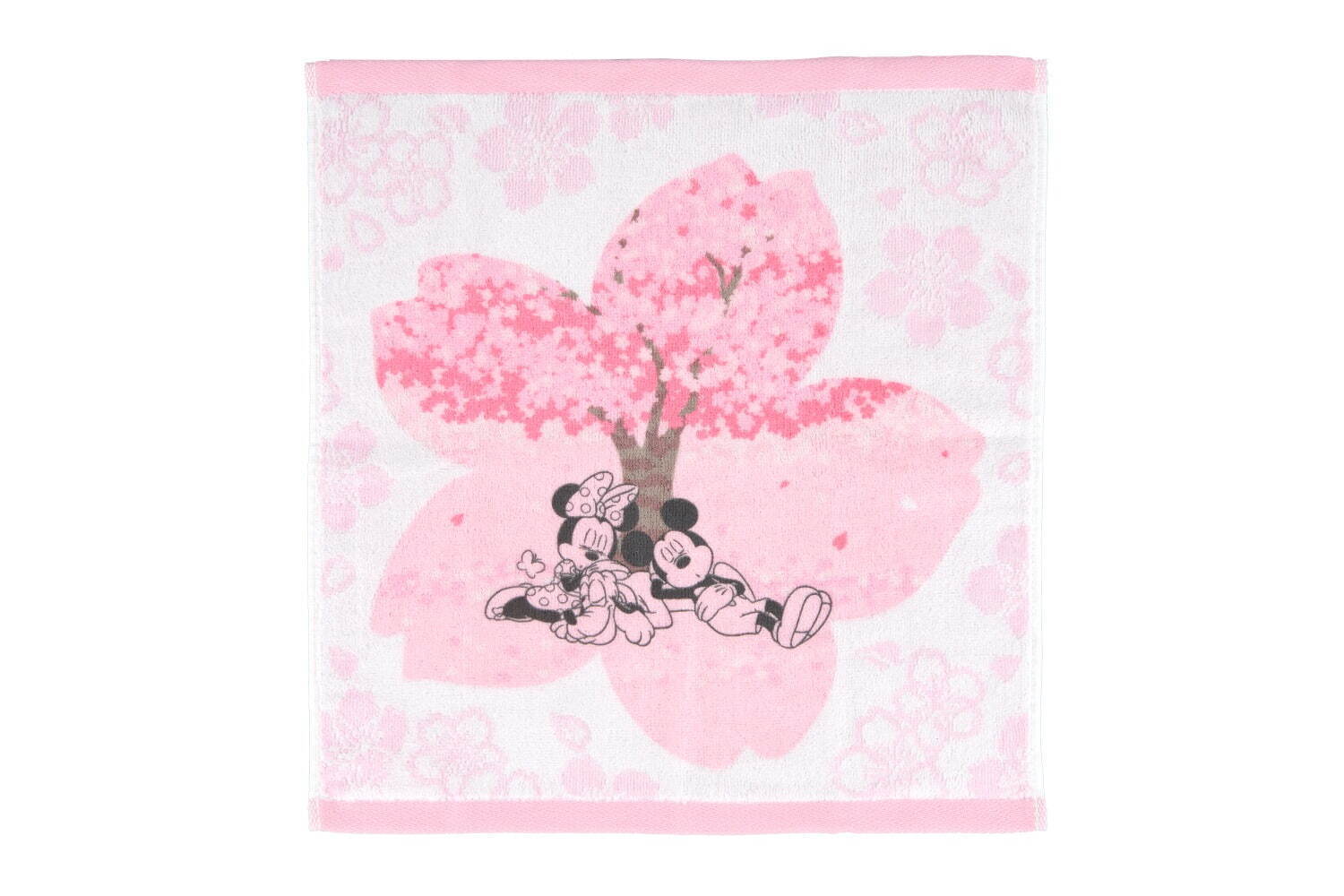 東京ディズニーリゾートの“サクラ”グッズ、桜の木の下で眠るミッキーマウスたちを描いたバッグ＆カップ｜写真24