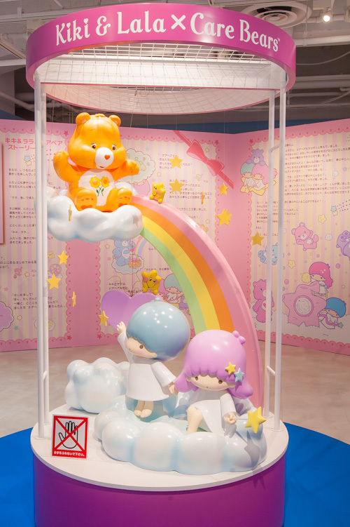 渋谷で「キキ＆ララ×ケアベア展」歴史やコラボアート、誕生ストーリーを紹介 | 写真