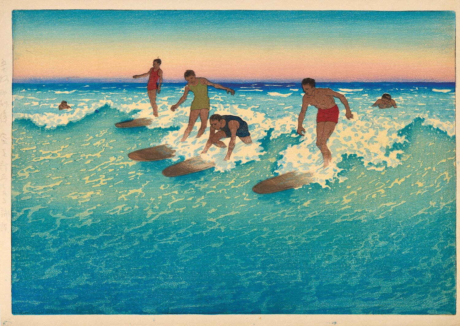 展覧会「THE 新版画」高知県立美術館で - 伊東深水や川瀬巴水