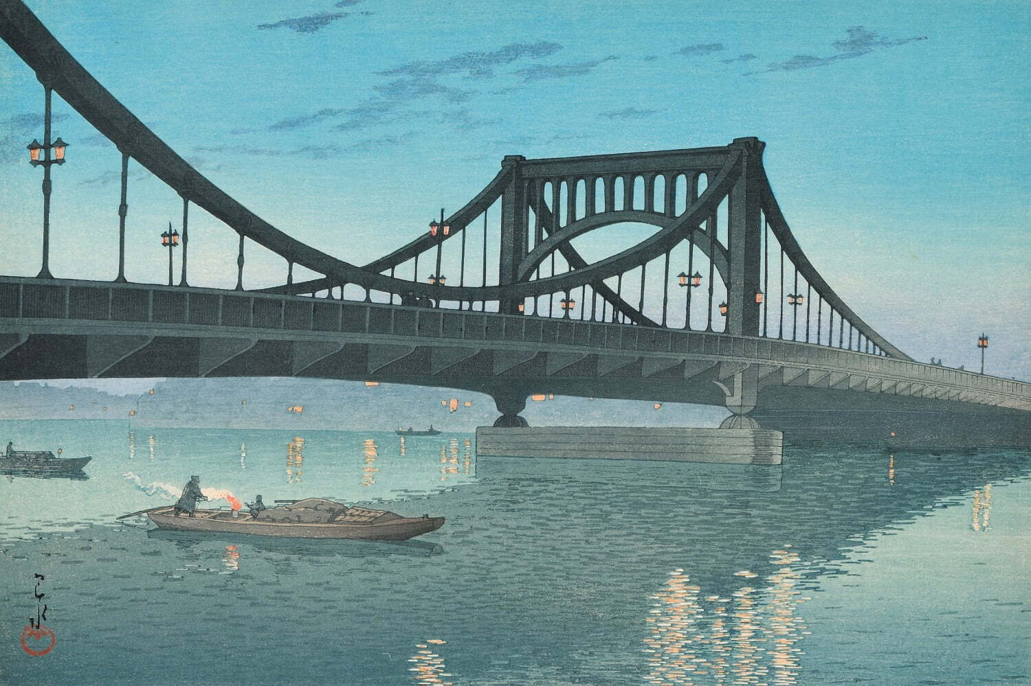 展覧会「THE 新版画」高知県立美術館で - 伊東深水や川瀬巴水など 