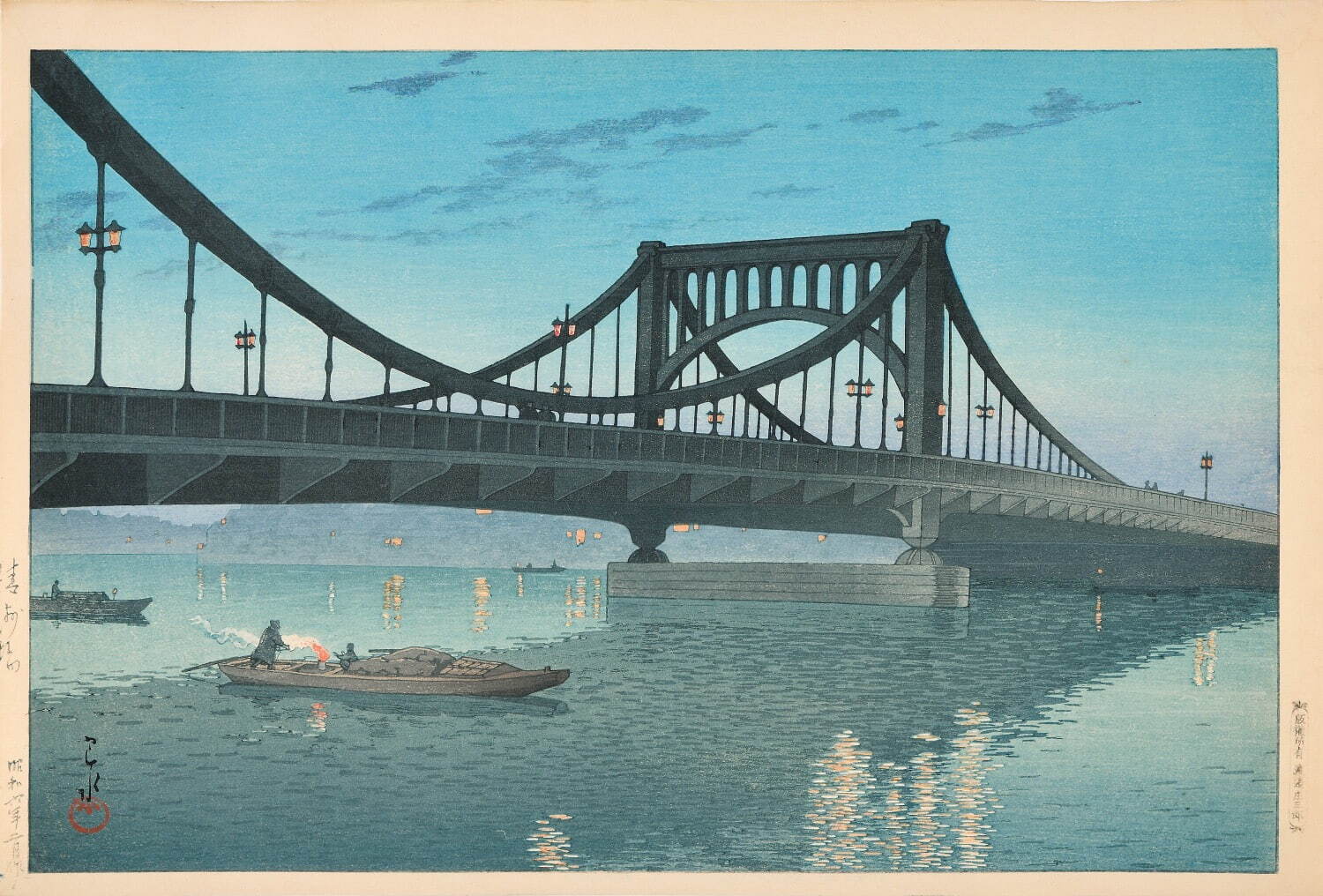 貴重　伊東深水　全木版画 1540_52b16afe0dc61681166388.jpg