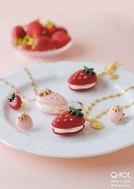 Q-pot.のバレンタイン限定アクセサリー、甘酸っぱい“いちご