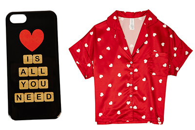 フォーエバー21のバレンタインコレクション - ポップなハートモチーフのランジェリーやアクセサリー