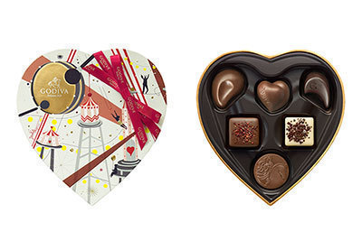 GODIVAからホワイトデー限定のプラリネチョコ登場 - ウインクでプレゼントゲットのイベントも