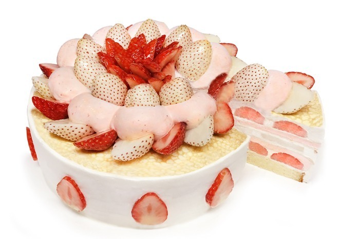 カフェコムサ「白いちご」