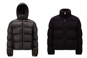 「6 モンクレール 1017 アリックス 9SM」ダウンジャケット、ラムスキンやリブニットを採用