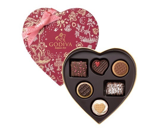 ゴディバの23年バレンタインコレクション、ワッフルを表現した限定チョコレートの詰め合わせほか｜写真2