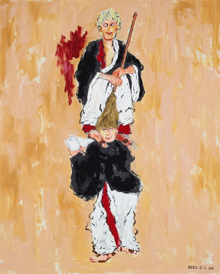 激レア】横尾忠則「寒山百得」展 限定ブルゾン スカジャン M 東京国立博物館 横尾忠則 寒山百得」展 （東京国立博物館） ｜Tokyo Art Beat