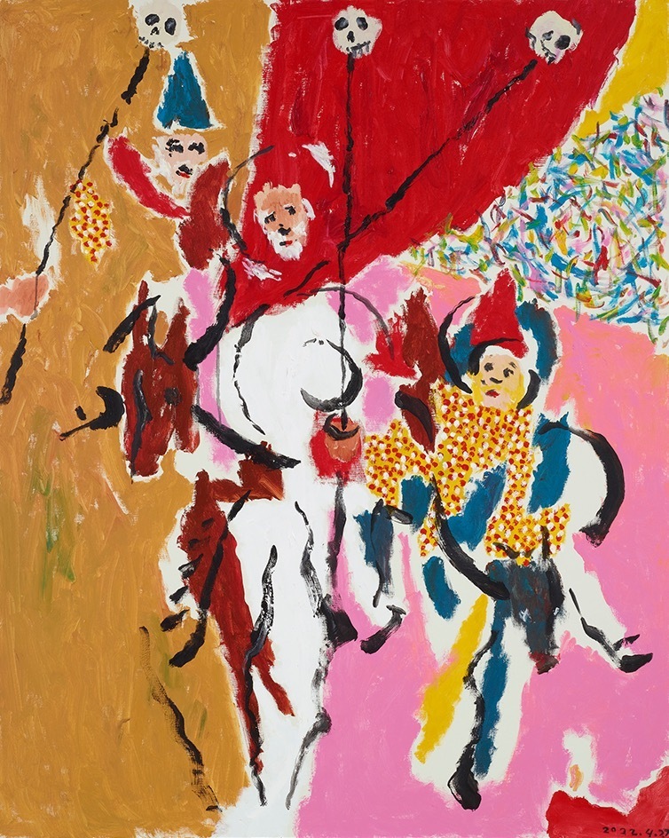 横尾忠則 寒山百得」展が東京国立博物館で、横尾最大のシリーズ