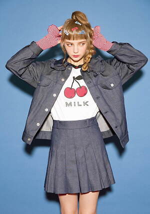 MILKミルクGIRLS ジャケット+キュロットセットアップ