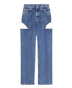 ジョン ローレンス サリバンのワイドデニムパンツ、タック入りシルエットがよりダイナミックに｜写真4