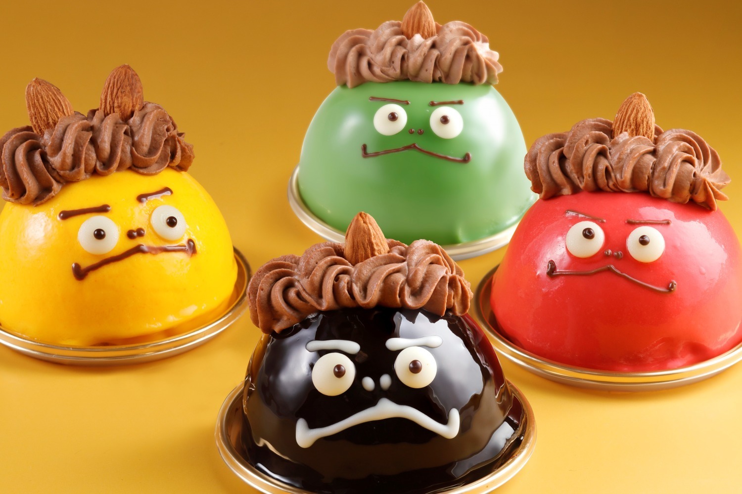 バナナ｜シェラトン都ホテル大阪の節分限定「鬼ケーキ」新作チョコバナナ味など4種、“恵方巻ロール”も