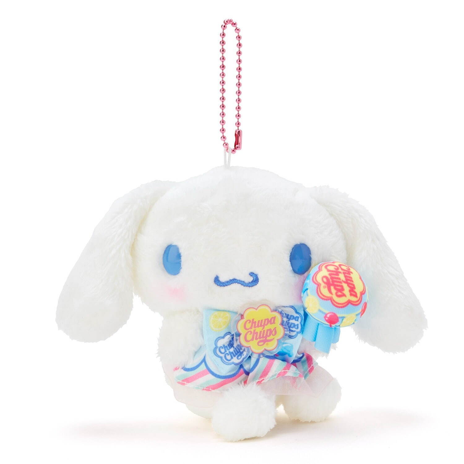 ★ハローキティ＆シナモロール★チュッパチャップス マスコットホルダー2種セット サンリオキャラクターズ×チュッパチャプス、ハローキティや