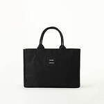 ワイルドサイド ヨウジヤマモト“牡丹の花”刺繍キャスケット＆ロゴ入りトートバッグ｜写真2