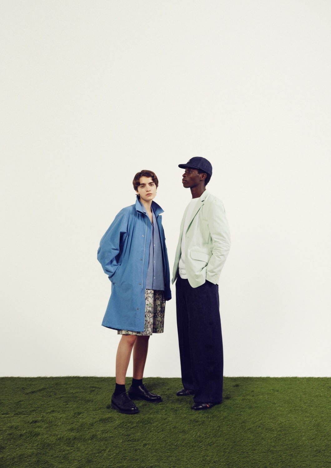 キクス ドキュメント. 2023年春夏｜male ステンカラーコート