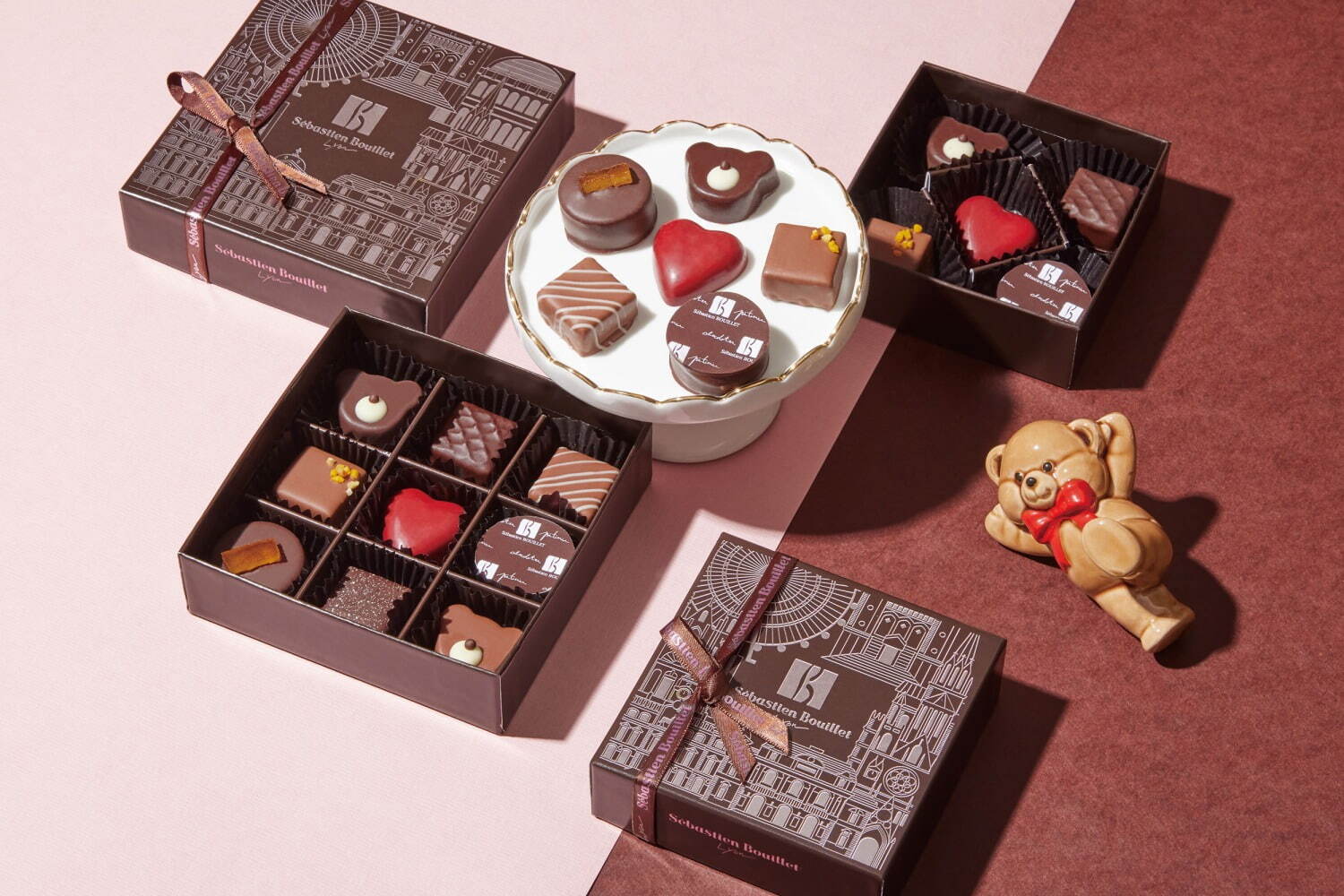 セバスチャン・ブイエの23年バレンタイン、リップ＆チーク型ショコラやハートチョコ｜写真5