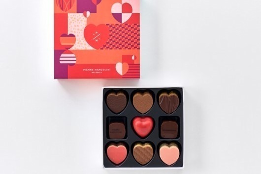 ピエール マルコリーニ23年バレンタイン、“世界初登場”のハート型ショコラ入りアソートなど