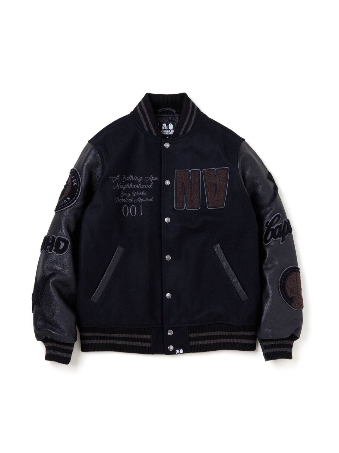 BAPE NBHD VARSITY JACKET EXCLUSIVE 99,000円
※50着限定