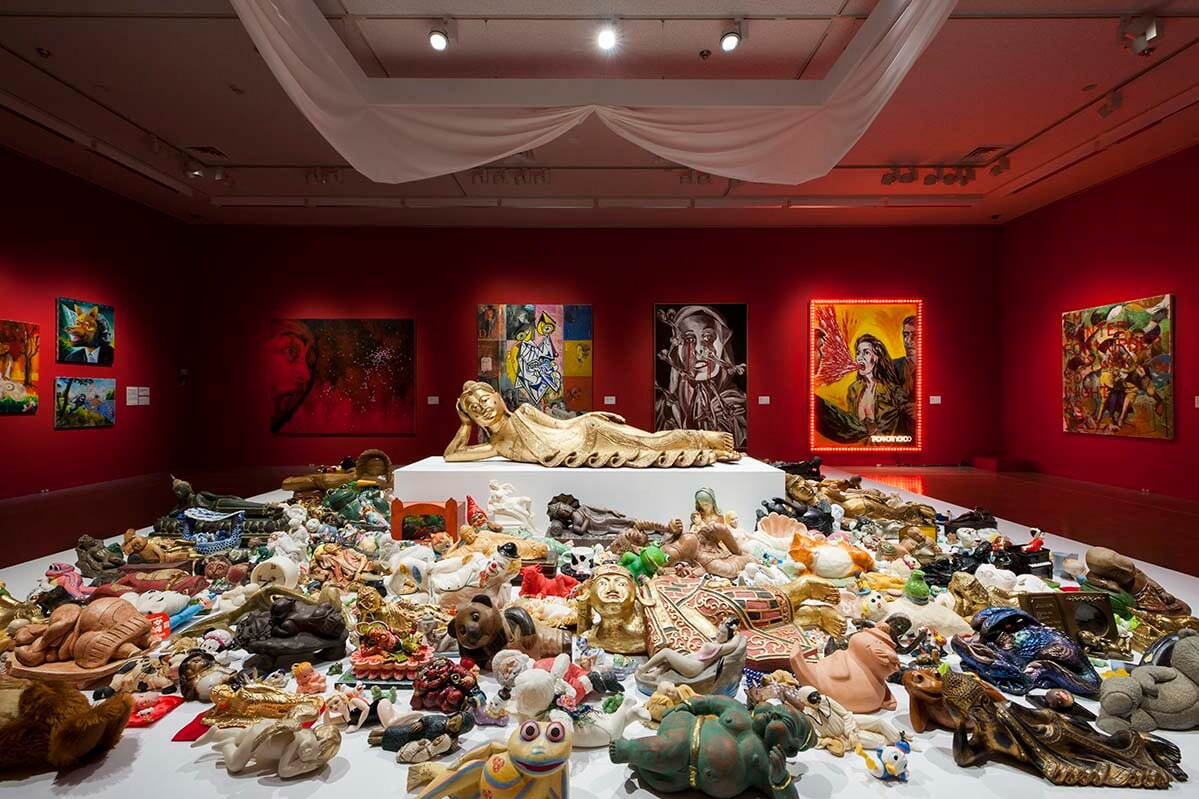 横尾忠則 大涅槃展 2015年
