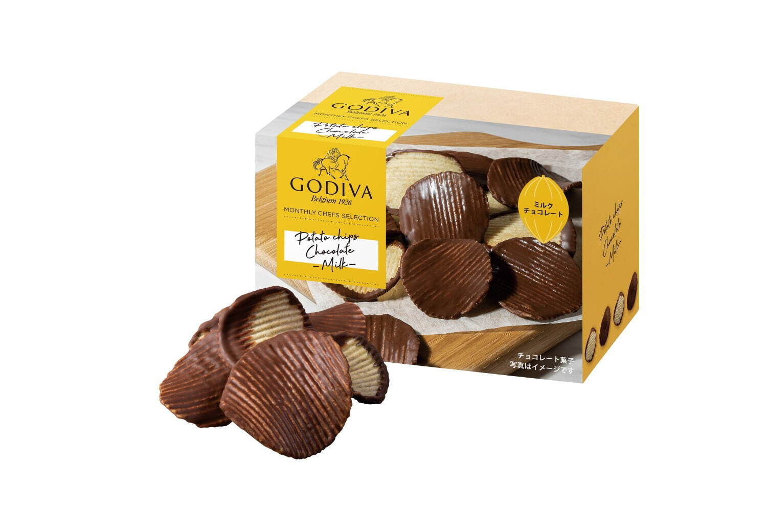 ゴディバ(GODIVA) ポテトチップス チョコレート｜写真2