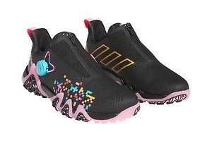 アディダスゴルフの限定シューズ「コードカオス22」“ネオン＆ゲーム”から着想した日本モデルなど